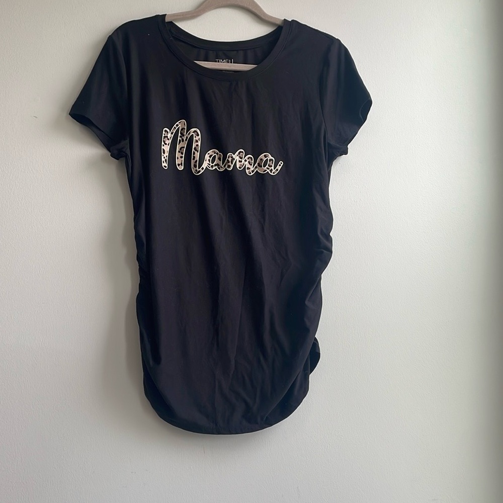 Maternity black t-shirt